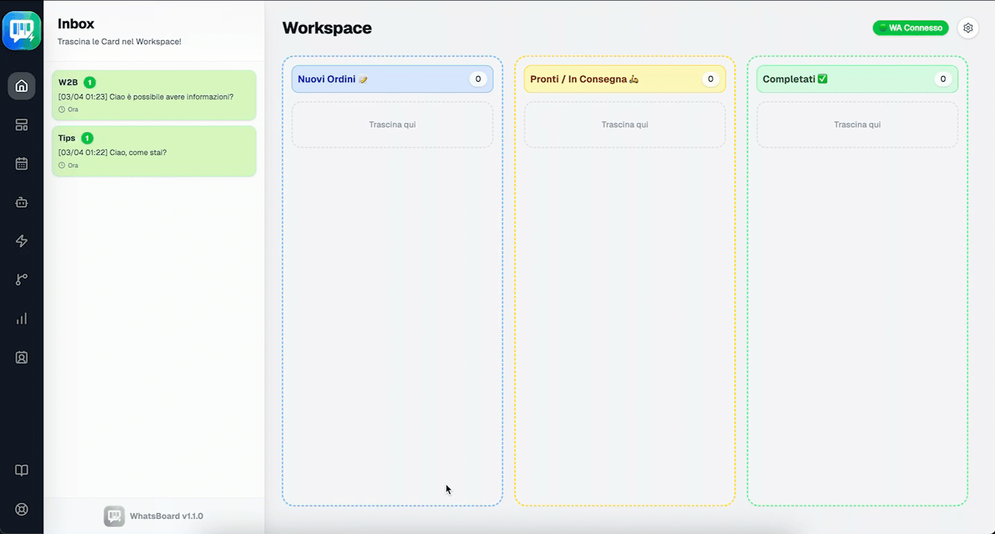 Kanban in azione